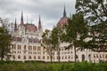 Hungarian Parliament Building Royalty Free Stock Photo