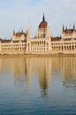 Hungarian parliament building in Budapest