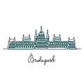 Hungarian Parliament Building, Budapest Royalty Free Stock Photo