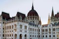 The Hungarian Parliament Building in Budapest Royalty Free Stock Photo