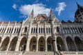 Hungarian Parliament Building in Budapest, Hungary, Eastern Europe