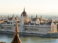 Hungarian Parliament Building, Budapest, Hungary Royalty Free Stock Photo