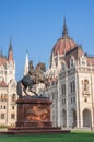 Hungarian Parliament building Royalty Free Stock Photo