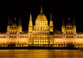 Hungarian parliament in Budapest, Hungary Royalty Free Stock Photo