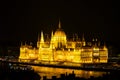 Hungarian Parliament Building Royalty Free Stock Photo