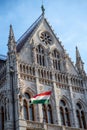 Hungarian Parliament Orszaghaz, seat of National Assembly of Hungary in Budapest Royalty Free Stock Photo