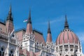 Hungarian Parliament Orszaghaz, seat of National Assembly of Hungary in Budapest Royalty Free Stock Photo