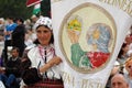 Hungarian pilgrims celebrating the Pentecost