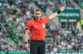 Hungarian referee Gergo Bogar during Hungarian OTP Bank Liga Gameweek 32 match Ferencvaros vs MTK Budapest (0-3