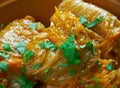 Hungarian stuffed cabbage Royalty Free Stock Photo