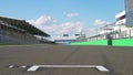 Hungaroring racetrack finish line, Mogyorod, Hungary