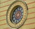 Hungary, Budapest, Dohany Street Synagogue, stained glass