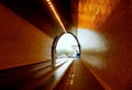 Hungary, Budapest, entry into a Buda Castle Tunnel on Castle Hill Royalty Free Stock Photo