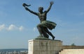 Hungary, Budapest, Gellert Hill, Liberty Statue