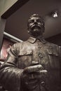 Hungary - Budapest 30 November 2023 Joseph Stalin statue at Hungarian National Museum, Budapest