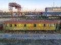 Hungary - Budapest - Old and abandoned Railways and trains Royalty Free Stock Photo