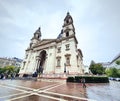 Hungary Budapest St Stephen Basilica along Rhine river and Danube river