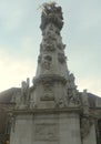 Hungary, Budapest, Szentharomsag utca, Holy Trinity Statue Royalty Free Stock Photo