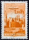 HUNGARY - CIRCA 1966: A stamp printed in Hungary shows Cairo, circa 1966. Royalty Free Stock Photo