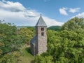 Hungary - Nagyborzsony NagybÃÂ¶rzsÃÂ¶ny - Borzsony hills BÃÂ¶rzsÃÂ¶ny hills and around the forest from drone view Royalty Free Stock Photo