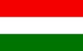 Hungary national flag in exact proportions - Vector