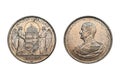 1943 Hungary 5 pengo. Ancient coins of Hungary.