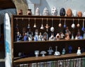 HUNGARY, SZENTENDRE . Street shop with souvenirs