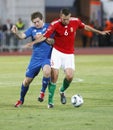 Hungary vs. Iceland football game