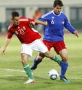 Hungary vs. Liechtenstein (5:0) Royalty Free Stock Photo