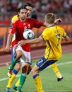 Hungary vs. Sweden football game