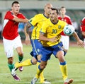 Hungary vs. Sweden football game