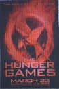 Hunger Games sign Royalty Free Stock Photo