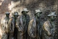 Hunger sculpture at Franklin Delano Roosevelt Memorial