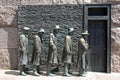 Hunger sculpture of Franklin Roosevelt Memorial