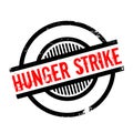 Hunger Strike rubber stamp Royalty Free Stock Photo