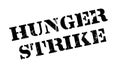 Hunger Strike rubber stamp Royalty Free Stock Photo