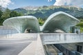 Hungerburgbahn Cable Railway in Innsbruck, Austria