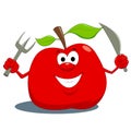Hungry apple