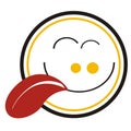 Hungry face logo