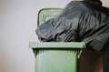 Hungry homeless man drug and alcohol addict alone and depressed on the cold street feeling anxious and lonely finding food to eat Royalty Free Stock Photo