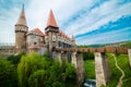 Huniazi Castle in a large view Royalty Free Stock Photo