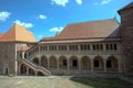 Huniazilor castle - interior view