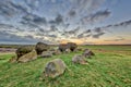 Hunnic megalithic Dolmen Royalty Free Stock Photo