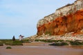 Hunstanton Cliffs Royalty Free Stock Photo