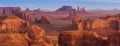 Hunt's Mesa, Monument Valley Royalty Free Stock Photo