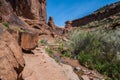 Hunter Canyon Hiking Trail Moab Utah Royalty Free Stock Photo