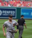 Hunter Pence, Left Fielder for the San Francisco Giants Royalty Free Stock Photo