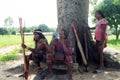 Hunters Krikati - Native indians of Brazil