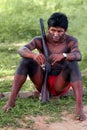 Hunters Krikati - Native indians of Brazil