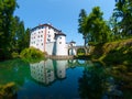 Hunting castle Sneznik in Slovenia